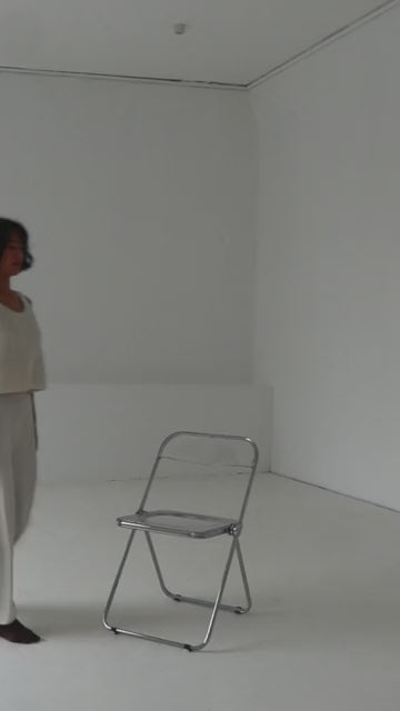 Alpaka Merino Wolltop, beidseitig tragbar. 